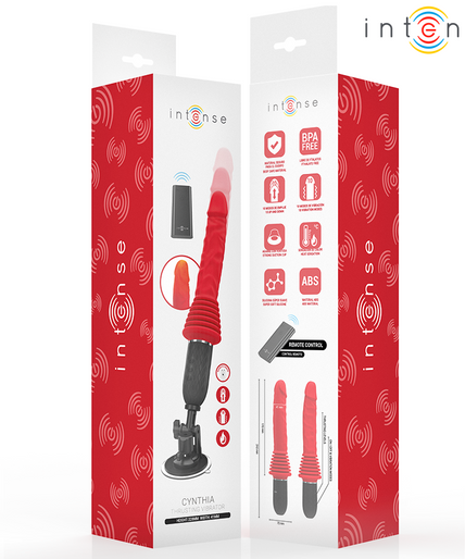 INTENSE - CYNTHIA REMOTE CONTROL THRUSTING VIBRATOR WITH HEAT