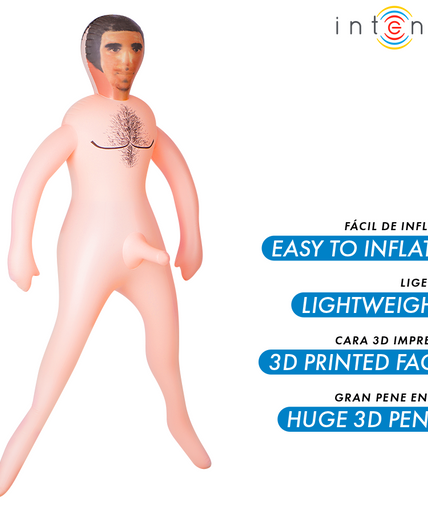 INTENSE DOLLS - ANTHONY OPBLAASPOP MET 3D PENIS
