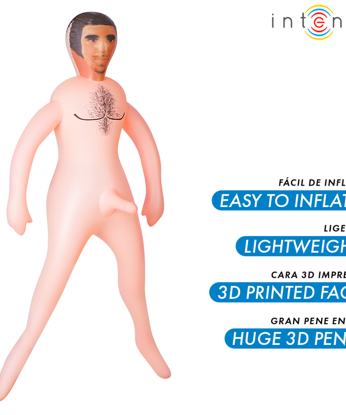 INTENSE DOLLS - ANTHONY OPBLAASPOP MET 3D PENIS