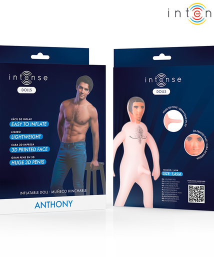 INTENSE DOLLS - ANTHONY INFLATABLE DOLL WITH 3D PENIS