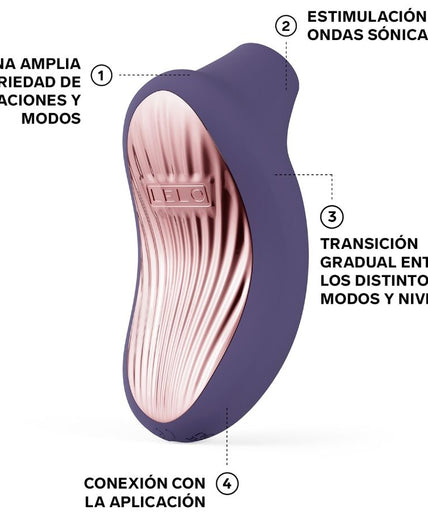 LELO – SONA 3 Sonic Clitoral Massager – Cyber Purple