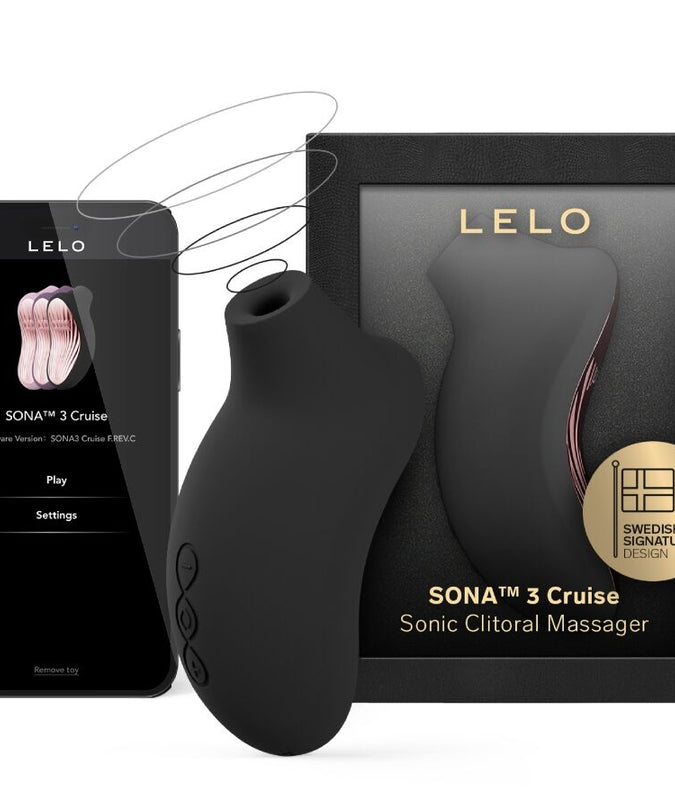 LELO - SONA 3 CRUISE SONISCHE CLITORALE MASSAGER ZWART
