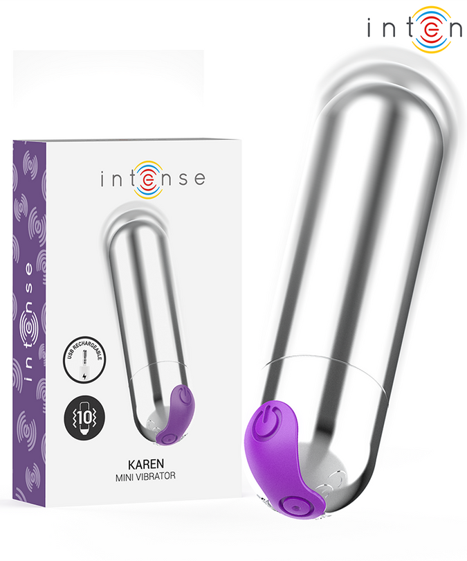 INTENSE - KAREN MINI OPLAADBARE TRILLINGSKOGEL ZILVER