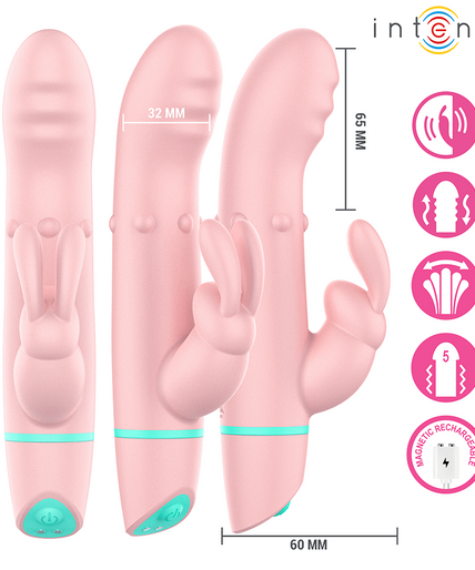 INTENSE - ALVIN RABBIT STIMULATOR & ROLLING VIBRATOR + OSCILLATING