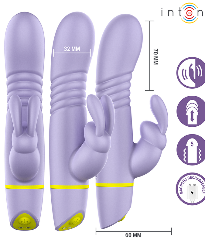 Intense – Helen Rabbit Stimulator & Thrusting Vibrator
