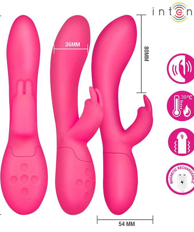 Intense – Tammy Rabbit Stimulator with Heat
