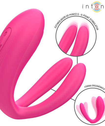INTENSE - JULIA DOUBLE VIBRATOR CLAMP STIMULATOR REMOTE CONTROL
