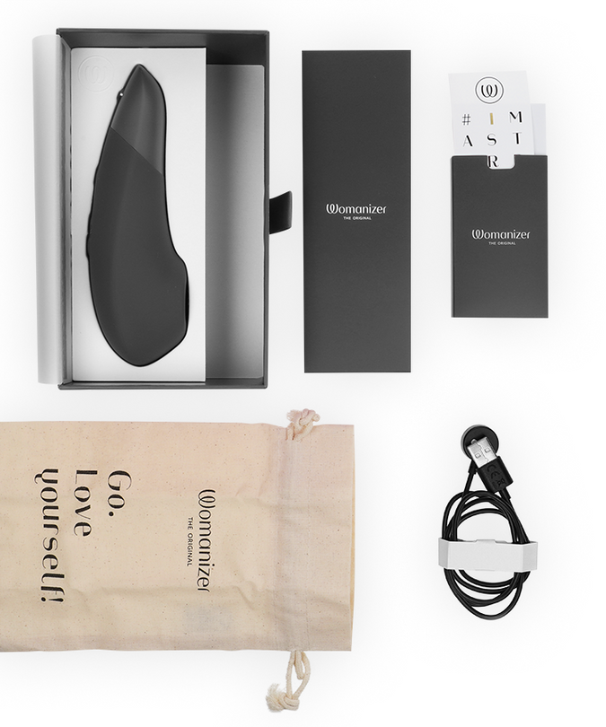 WOMANIZER - ENHANCE CLITORISSTIMULATOR ZWART