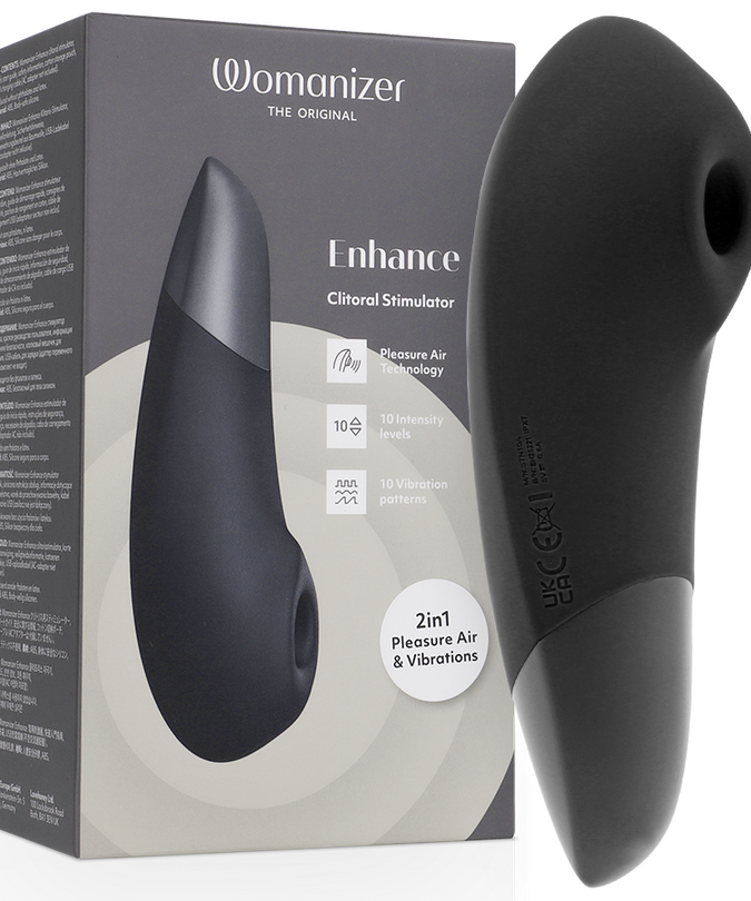 WOMANIZER - ENHANCE CLITORISSTIMULATOR ZWART