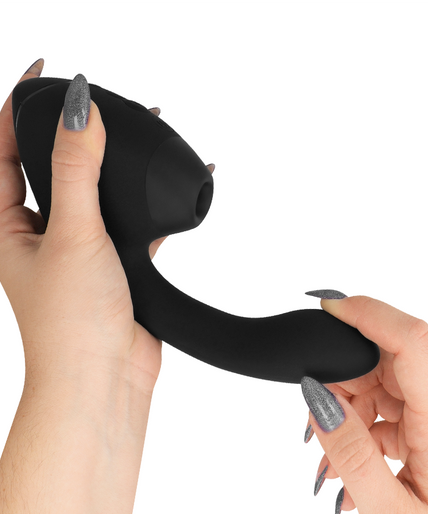 Womanizer – Duo Next Dual Klitoral- & G-Punkt-Stimulator Schwarz 