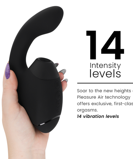 Womanizer – Duo Next Dual Klitoral- & G-Punkt-Stimulator Schwarz 