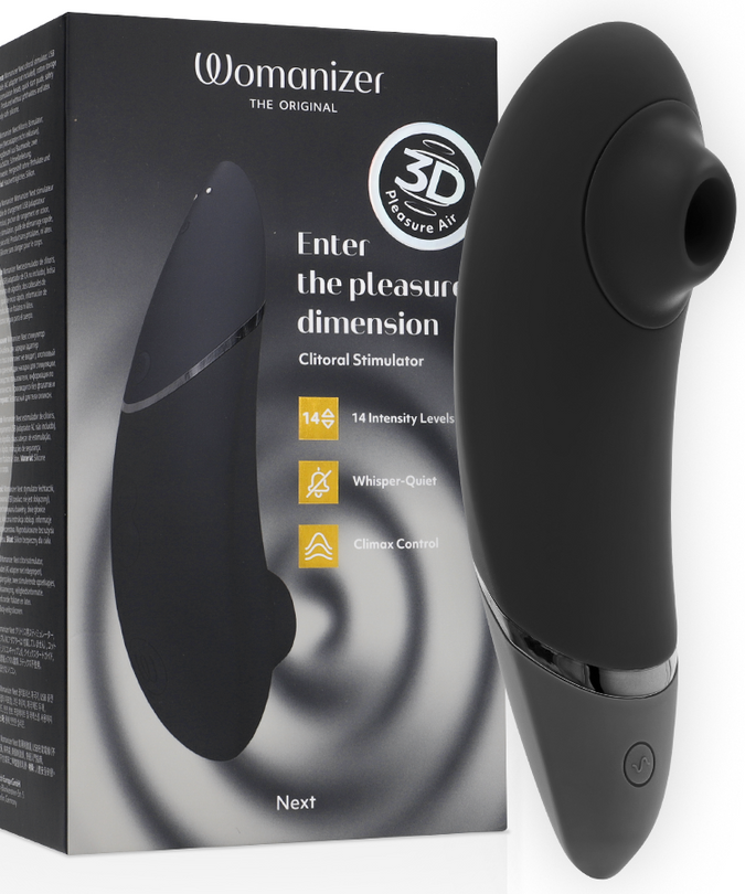 Womanizer – Next Clitorisstimulator Zwart