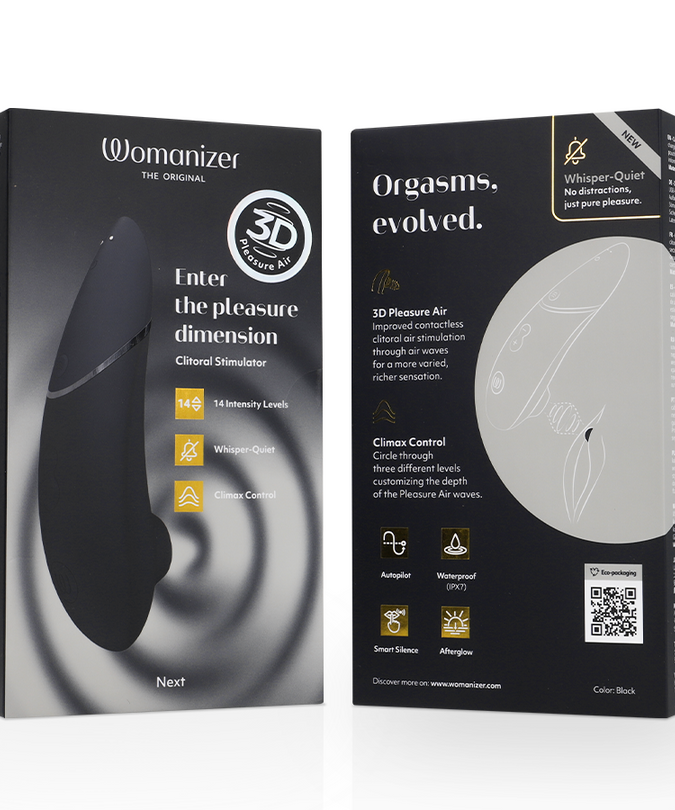 Womanizer – Next Clitorisstimulator Zwart