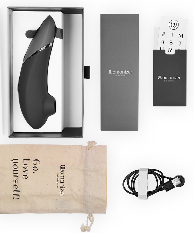 Womanizer – Next Clitorisstimulator Zwart
