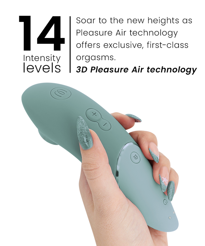 WOMANIZER - NEXT CLITORIAL STIMULATOR SAGE