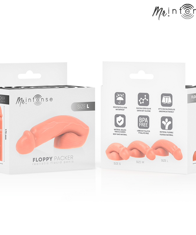 MR INTENSE - FLOPPY MAAT L REALISTISCHE PACKER