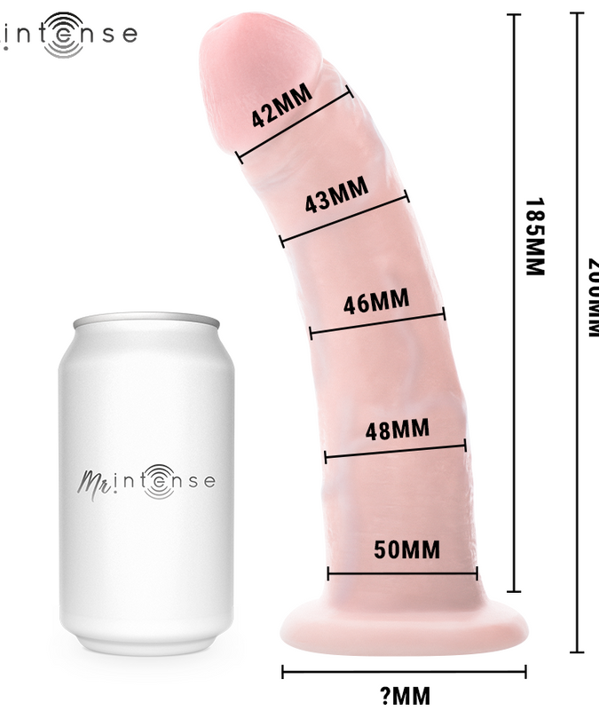 MR INTENSE - MEDIUM TERENCE DILDO 20 CM -Ø- 5 CM