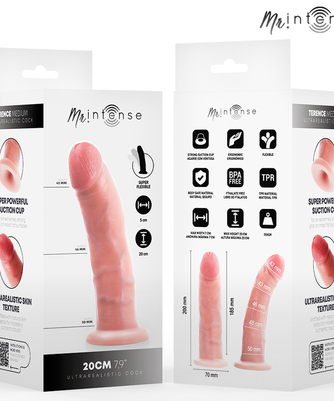 MR INTENSE - MEDIUM TERENCE DILDO 20 CM -Ø- 5 CM