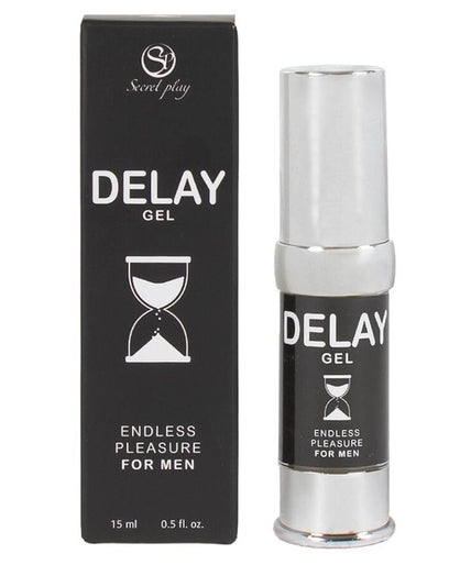 SECRETPLAY - VERTRAGENDE GEL VOOR MANNEN EINDELOOS PLEZIER 15 ML