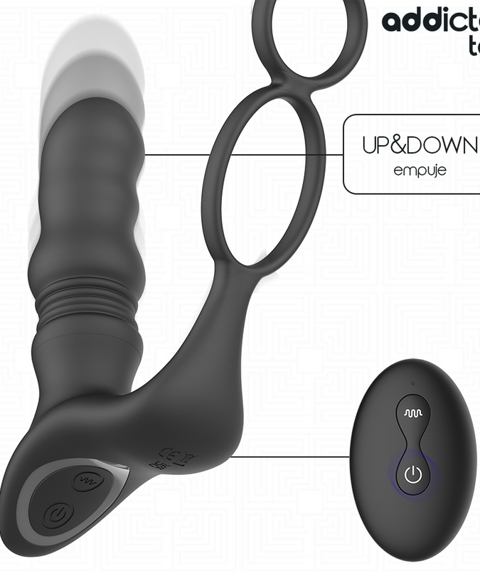 ADDICTED TOYS - UP&DOWN PROSTATIC RING