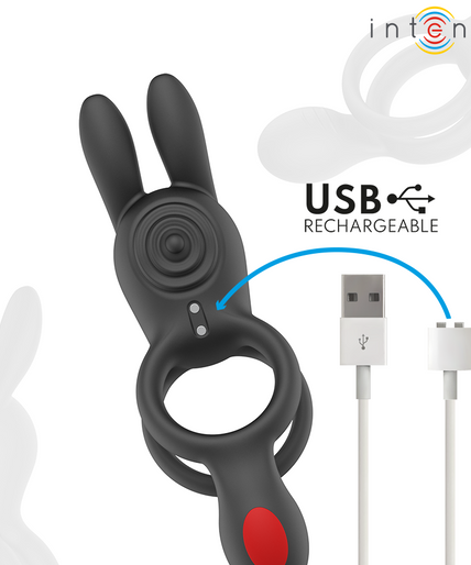 Intense – Quinn Double Vibration Ring Remote Control