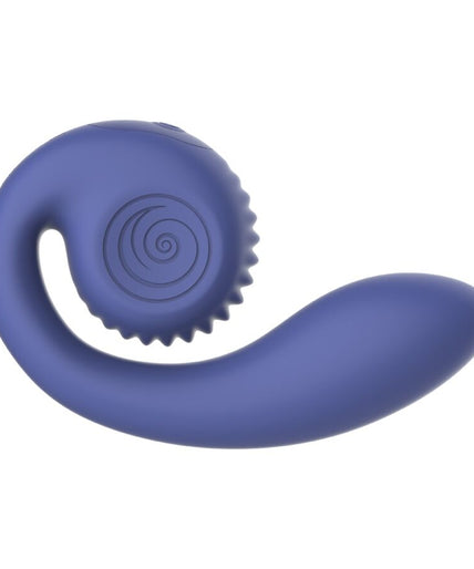 SNAIL VIBE - GIZI LITE DUAL G-SPOT & CLITORAL PURPLE VIBRATOR