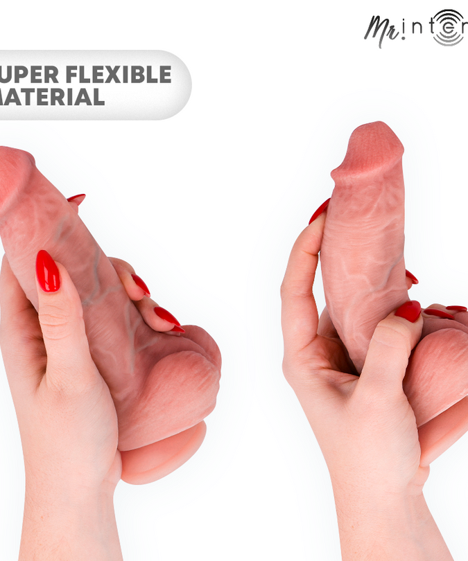 MR INTENSE - SMALL SPENCER SILICONE DILDO 19 CM -Ø- 4.5 CM