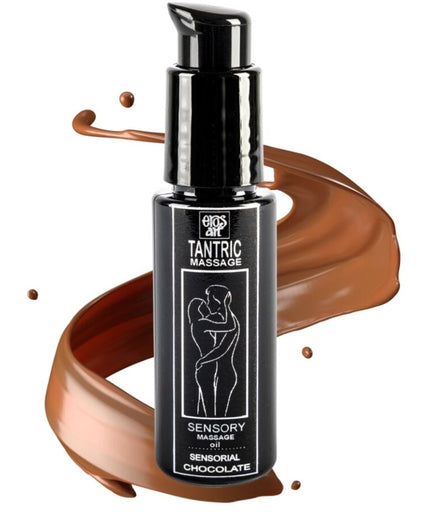 EROS-ART - NATUURLIJKE TANTRISCHE MASSAGEOLIE EN CHOCOLADE APHRODISIAC 30 ML