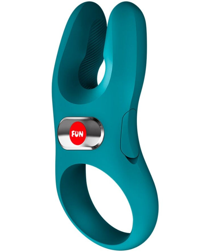 Fun Factory – Nos Pro Vibrating Cock Ring Bottle Green