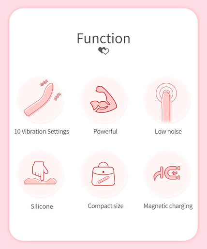 PRETTY LOVE - KISELL G-SPOT PINK VIBRATOR