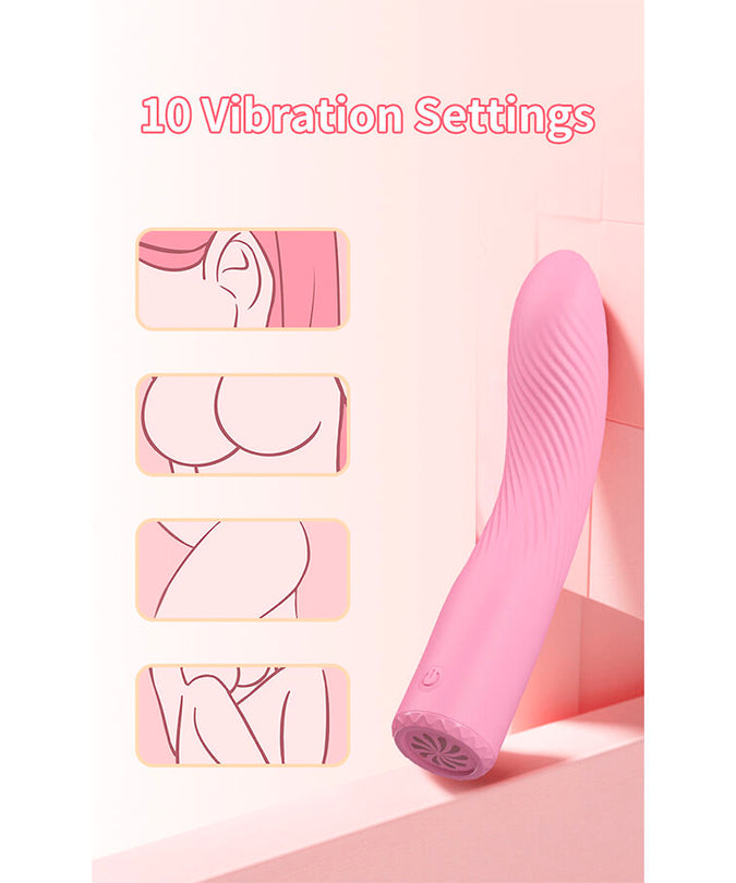 PRETTY LOVE - KISELL G-SPOT PINK VIBRATOR