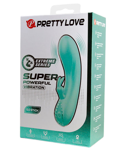PRETTY LOVE - DJ STICK G-SPOT TURQUOISE VIBRATOR