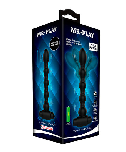 MR PLAY - VIBRATING ANAL PLUG MASSAGER