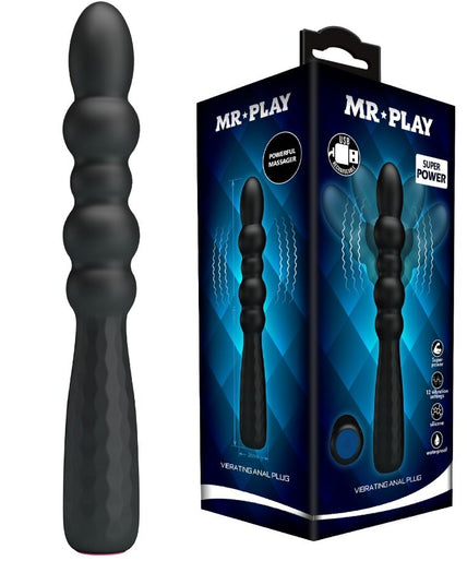 MR PLAY - FLEXIBLE VIBRATING ANAL PLUG