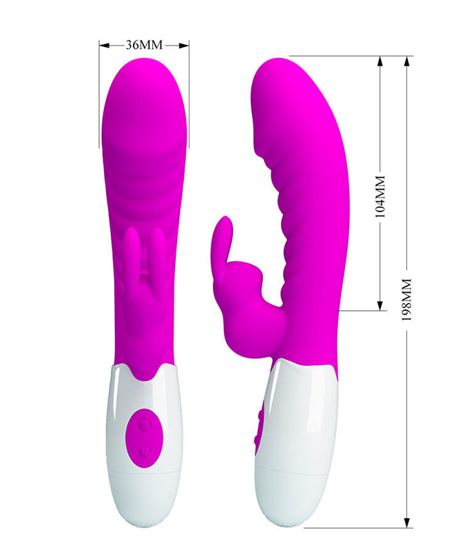 Pleasurements – Pretty Love – Naughty Bunny Rabbit Vibrator Purple