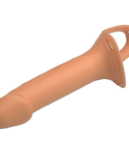 PRETTY LOVE - LANDON LIGHT-SKIN VIBRATING STRAP-ON