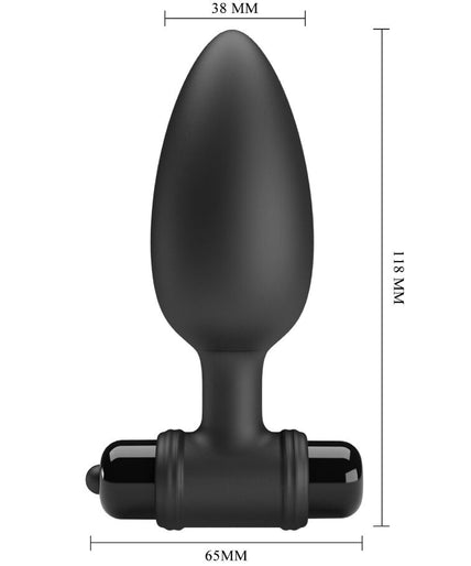 MR PLAY - SUPER POWER ANAL PLUG WITH VIBRATION
