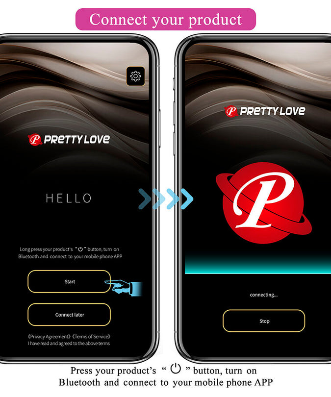 Pretty Love – Dora Invisible Vibrator With Free App
