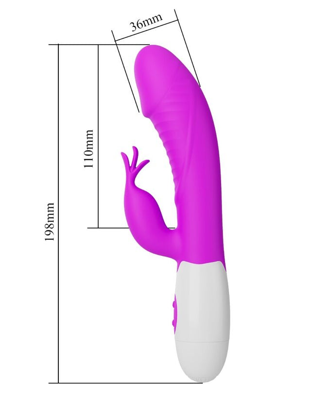 Pleasurements – Pretty Love – Rasmussen G – Spot Vibrator Purple