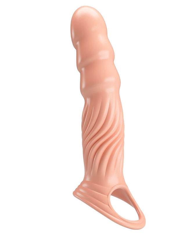 Pretty Love – Strukturierte Penis-Hülle mit Verlängerungen