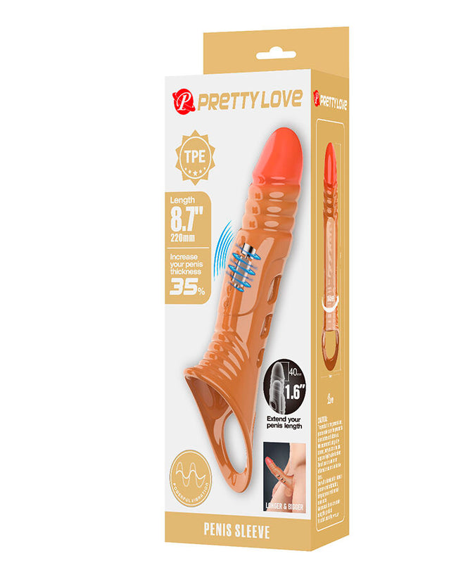 Pretty Love – Vibrations-Penis-Hülle