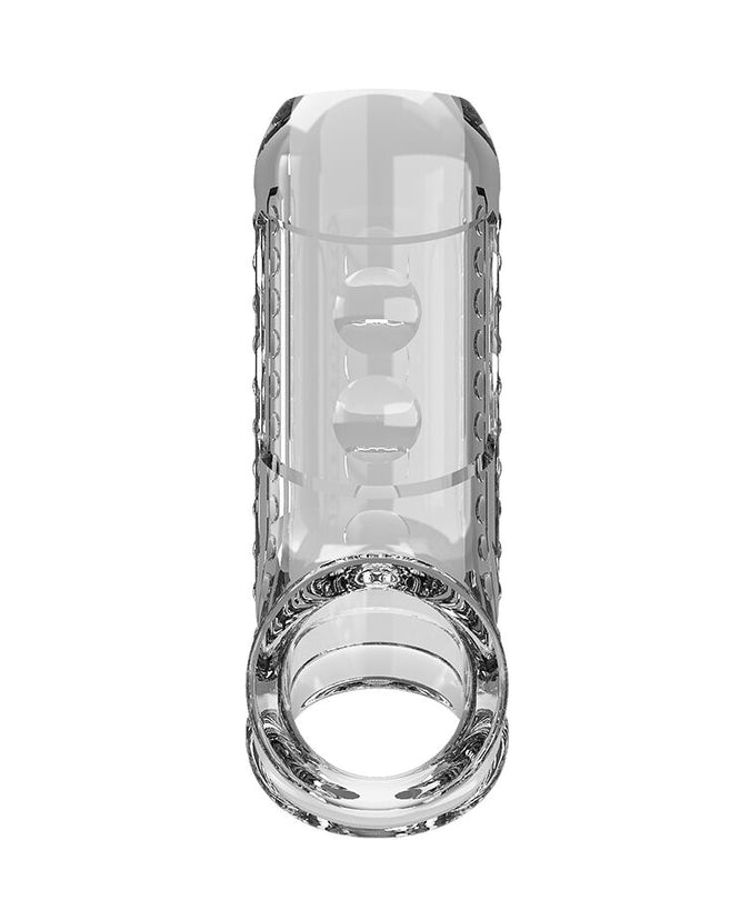 PRETTY LOVE - TRANSPARENT TEXTURED PENIS SHEATH