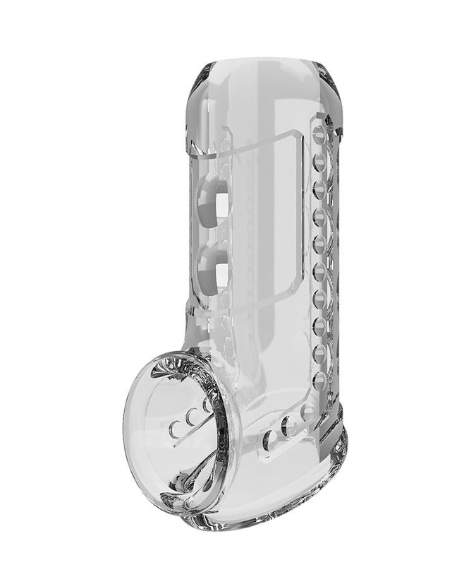 PRETTY LOVE - TRANSPARENT TEXTURED PENIS SHEATH