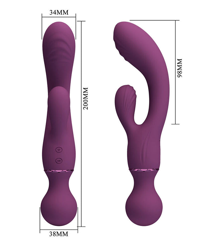 Pleasurements – Pretty Love – All Rounder G – Spot Vibrator Purple