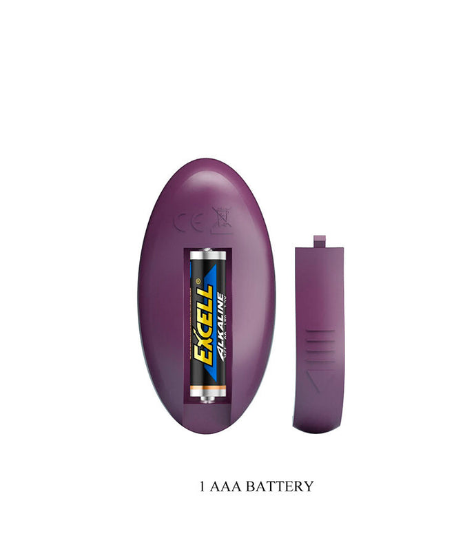 PRETTY LOVE - LUKA ZIT-VIBRATOR MET WARMTED EFFECT EN AFSTANDSBEDIENING