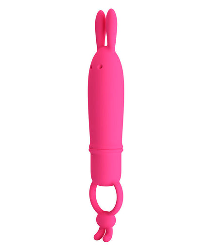 PRETTY LOVE - DELIA RABBIT VIBRATOR WITH RESISTANCE RING