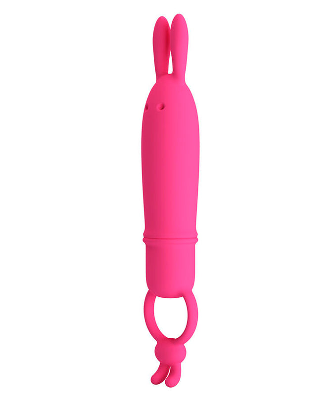 PRETTY LOVE - DELIA RABBIT VIBRATOR WITH RESISTANCE RING