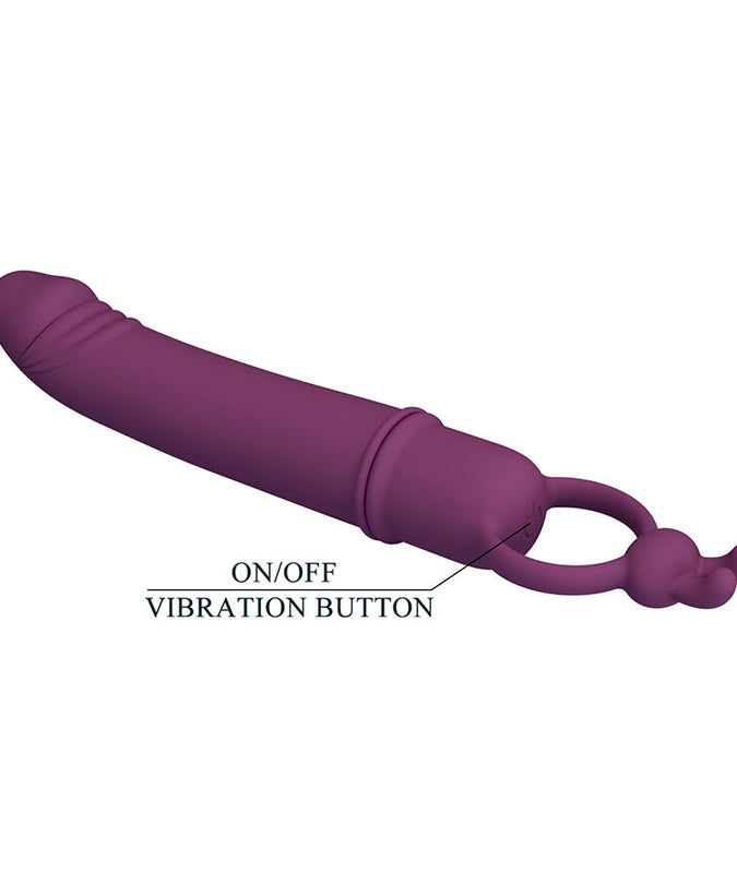 PRETTY LOVE - CORA VIBRATOR PENISVORM MET WEERSTANDSRING