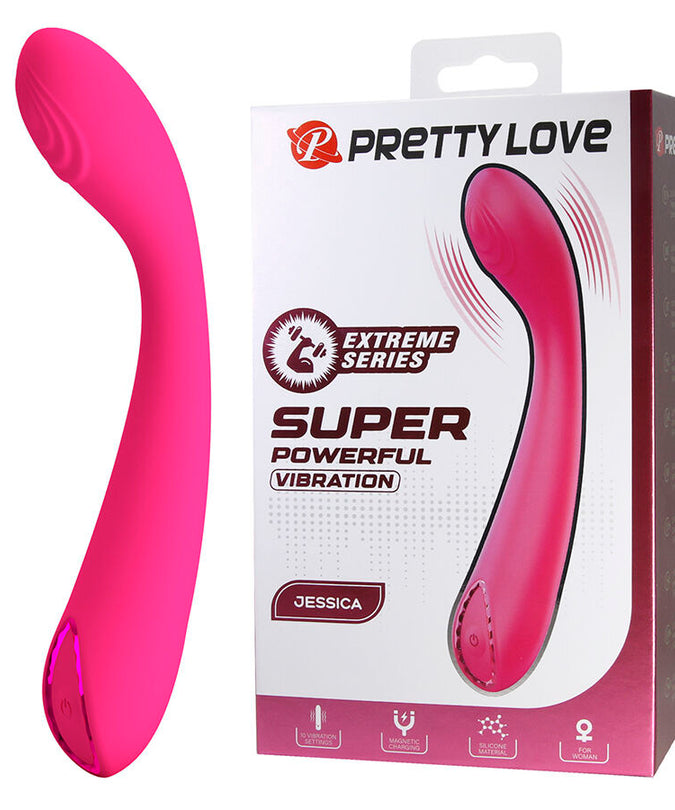 Pretty Love – Jessica High Power Pink Vibrator