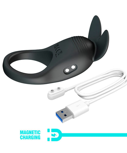 PRETTY LOVE - CARLTON PENIS RING WITH CLITORAL STIMULATOR
